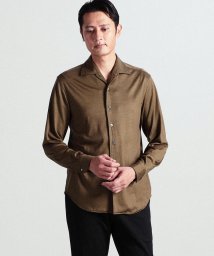 TOMORROWLAND MENS(TOMORROWLAND MENS)/テックウール ワンピースカラージャージーシャツ/45キャメル