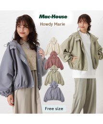 MAC HOUSE(women)(マックハウス（レディース）)/Howdy Marie ハウディーマリー マウンテンパーカー GL－1221700/ブルー