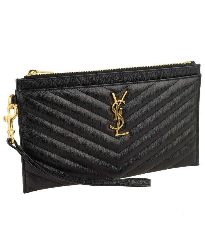 【Saint Laurent(サンローラン)】SaintLaurent サンローラン モノグラムポーチ 【Saint Laurent(サンローラン)】SaintLaurent サンローラン モノグラムポーチ