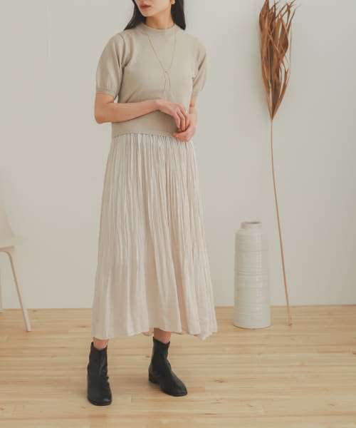 セール ワッシャーキャミワンピースアンサンブル センスオブプレイス バイ アーバンリサーチ Sense Of Place By Urban Research Magaseek