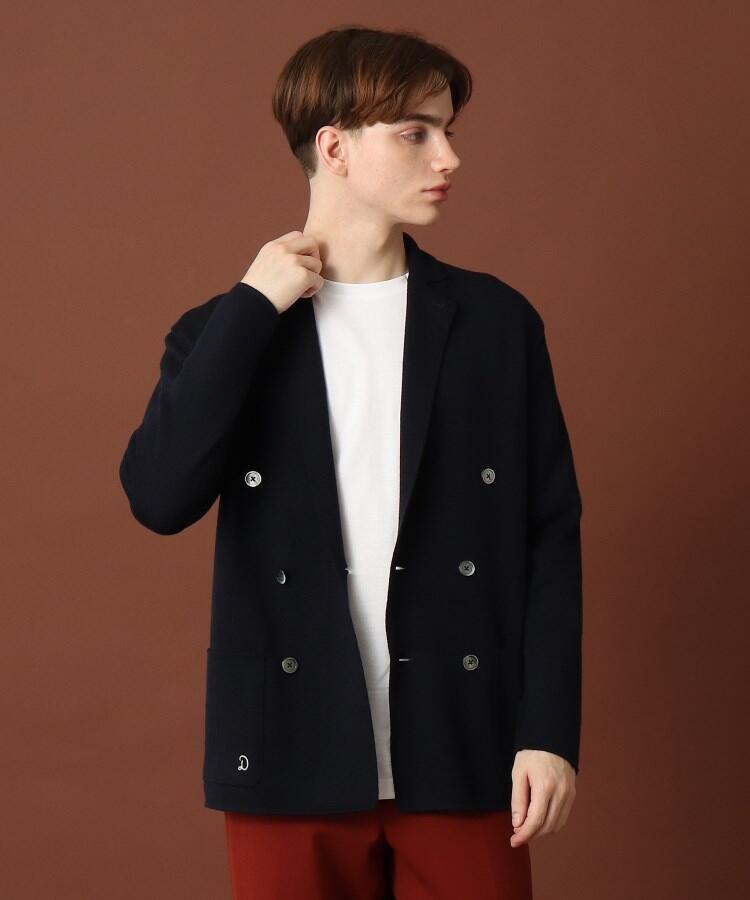 セール ミラノリブ ニットダブルジャケット ドレステリア Dressterior Magaseek