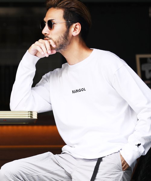 セール Kangol カンゴール クルーネックロンt ロンt メンズ ブランド 長袖tシャツ クルーネック ロングtシャツ カットソー 長袖 おしゃれ ティーシャ ジギーズショップ Jiggys Shop Magaseek