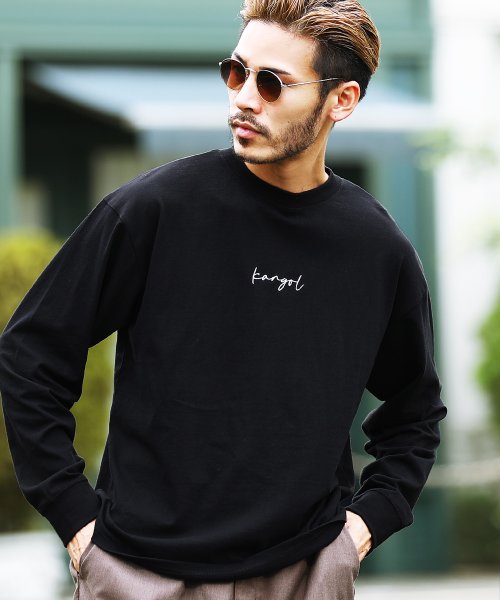 Kangol カンゴール クルーネックロンt ロンt メンズ ブランド 長袖tシャツ クルーネック ロングtシャツ カットソー 長袖 おしゃれ ティーシャ ジギーズショップ Jiggys Shop Magaseek