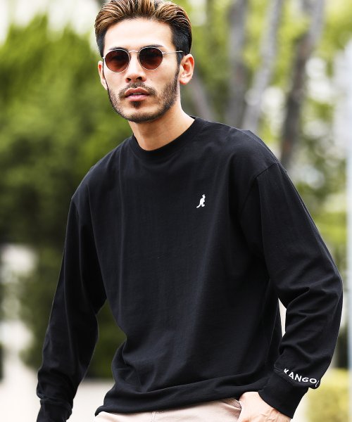 Kangol カンゴール クルーネックロンt ロンt メンズ ブランド 長袖tシャツ クルーネック ロングtシャツ カットソー 長袖 おしゃれ ティーシャ ジギーズショップ Jiggys Shop Magaseek