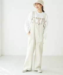 ROPE' PICNIC(ロペピクニック)/【Dickies/ディッキーズ】【WEB限定カラー:ブラウン】コーデュロイサロペット/オフホワイト（15）