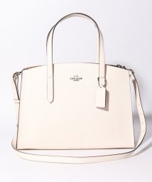 COACH(コーチ)/【COACH】コーチ 25137 SV/HA ショルダー付ハンドバッグ/CHALK