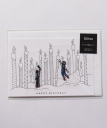 en recre(アン レクレ　)/ワッペン付きカード【Giiton】/オフホワイト