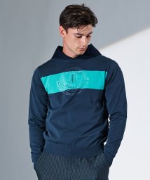 LANVIN SPORT(ランバン スポール)/【ECO】エンボスロゴセーター【アウトレット】/グレー