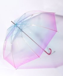 estaa(エスタ)/estaa（エスタ）雨傘 POE　ビニールグラデーション/ペールスカイ