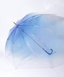 estaa(エスタ)/estaa（エスタ）雨傘 POE　ビニールグラデーション/ターコイズブルー