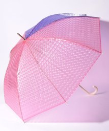 estaa(エスタ)/estaa（エスタ）雨傘 POE　ビニールホログラム/ピンク