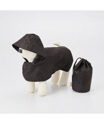 BACKYARD FAMILY(バックヤードファミリー)/392plusm ドッグポンチョ 小型犬用/ブラック