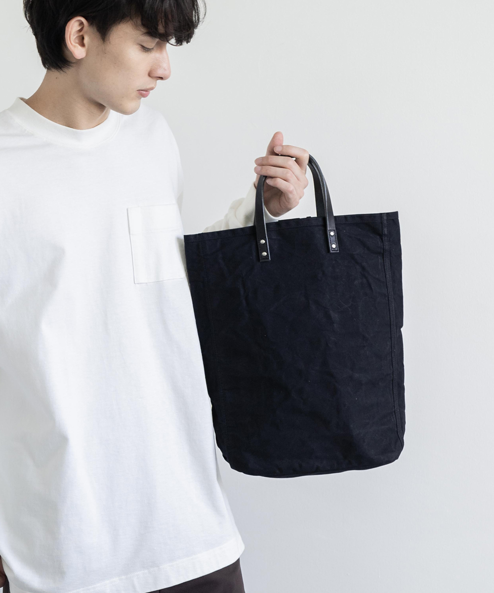 売り尽くし価格 トートバッグ メンズ レディース 日本製 パラフィンキャンバス 撥水 防水 コットン 綿