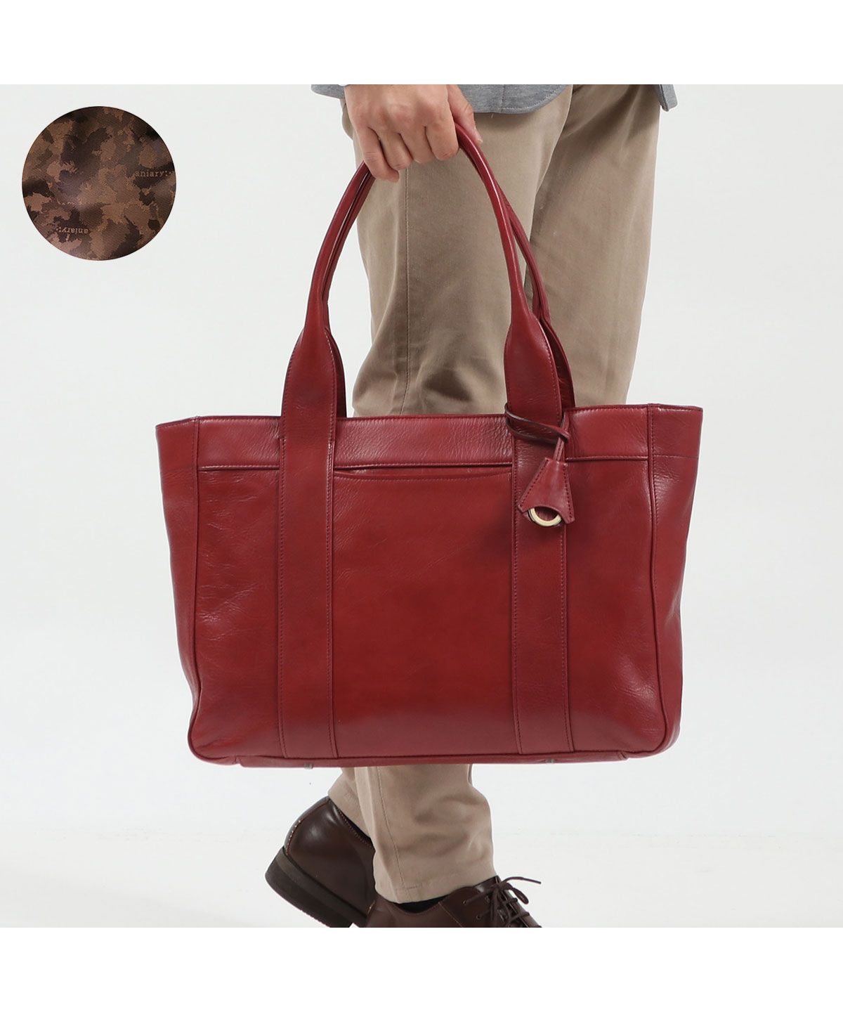 【正規取扱店】アニアリ トートバッグ aniary Antique Leather アンティークレザービジネスバッグ レザー A4 日本製  01－02013