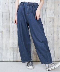 atONE/デニムパンツ サーカスパンツ ジーンズ レディース ボトム M L LL 3L 4L レディース 春夏秋冬 楽ちん 大きいサイズカジュアル 体型カバー シンプル/504013085