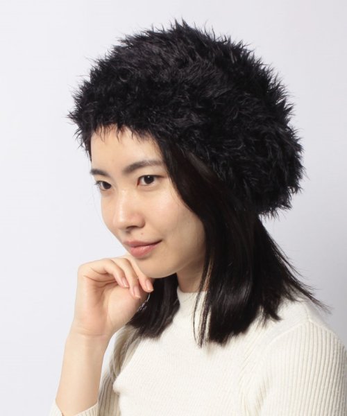 SHIPS WOMEN OUTLET(シップス　ウィメン　アウトレット)/GRILLO:KNIT BERET/ブラック