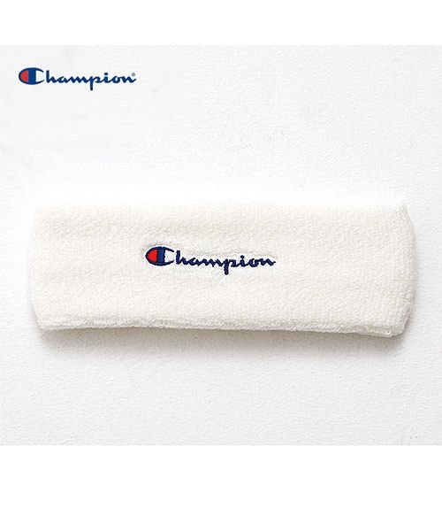 Champion ロゴ刺繍入りヘアバンド チャンピオン メンズ スポーツ ブランド 刺繍 ブランドロゴ エスビーセレクト Sb Select Magaseek