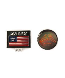 AVIREX GOLF(アヴィレックス ゴルフ)/アヴィレックスゴルフ マーカー AVIREX GOLF マグネット キャップ ロゴ セット メンズ レディース AVXBA1－85MK/ブラック