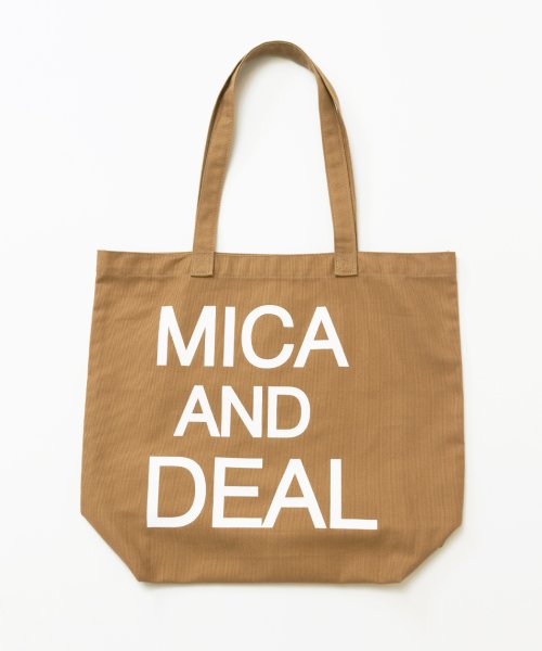 MICA&DEAL(マイカアンドディール)/eco－bag/CAMEL