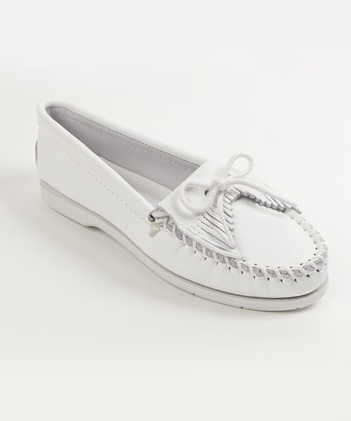 モカシンシューズ スムースレザー Kilty Unbeaded ミネトンカ Minnetonka Magaseek