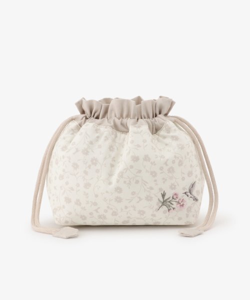 フラワーアート保冷巾着ランチバッグ アフタヌーンティー リビング Afternoon Tea Living Magaseek