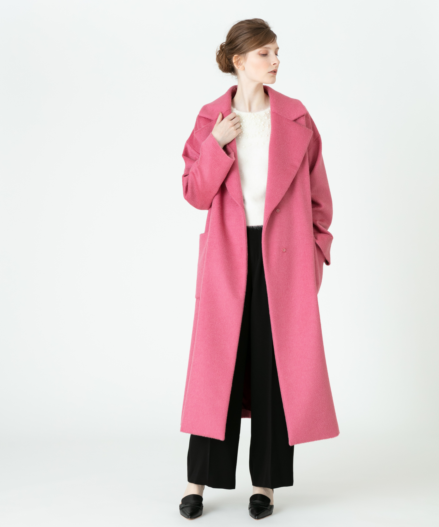 チェスターコート(ピンク・桃色)のファッション通販 - MAGASEEK