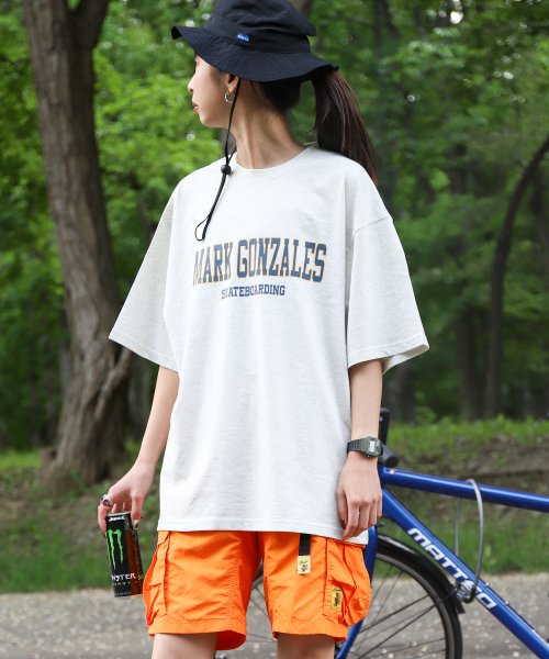 ZIP FIVE(ジップファイブ)/【mg－0287】MARK GONZALES ロゴプリント半袖Tシャツ/その他