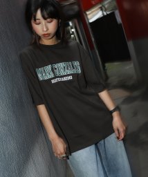 ZIP FIVE(ジップファイブ)/【mg－0287】MARK GONZALES ロゴプリント半袖Tシャツ/ブラック