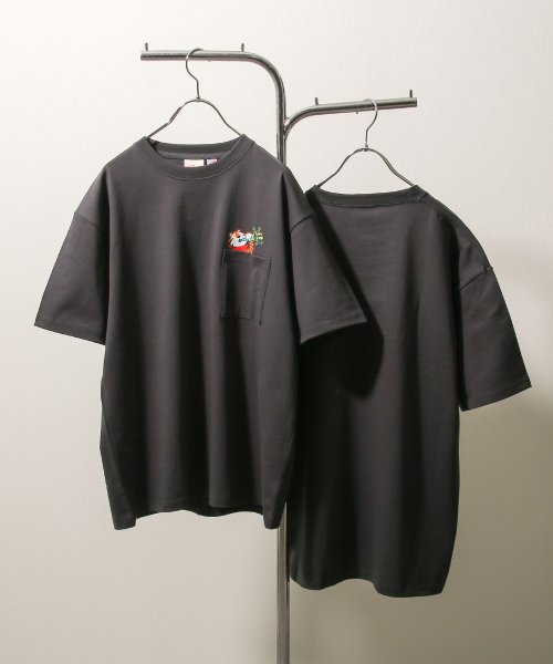 ZIP FIVE(ジップファイブ)/【sk－klg001】KELLOGG’S アソートTシャツ/チャコールグレー系2