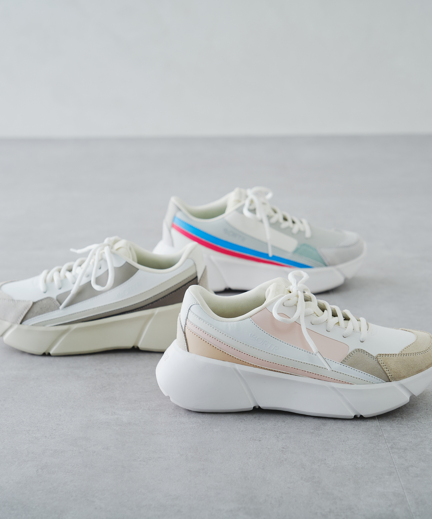 21秋冬新作 グラデーション切替スニーカー Ot3713 オリエンタルトラフィック Oriental Traffic Magaseek