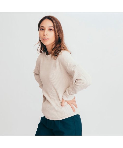 吸水速乾 ワッフルドロップショルダー 長袖ｔシャツ エーグル Aigle Magaseek