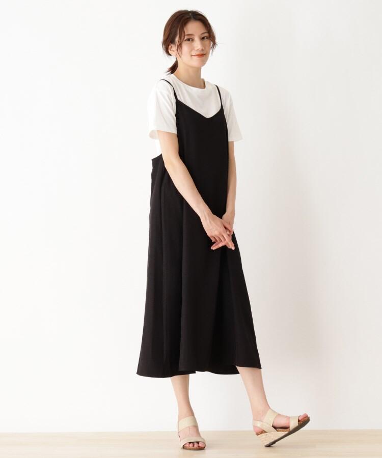 セール 2点セット くるみ釦キャミワンピース Tシャツ シューラルー ドレスキップ Shoo La Rue Dreskip Magaseek