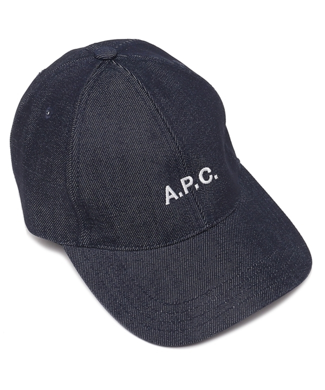 アーペーセー 帽子 キャップ キャスケット ネイビー メンズ APC A.P.C. COCSX M24069 IAI