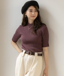 ニット セーター 半袖 ピンク 桃色 のレディースファッション通販 Magaseek
