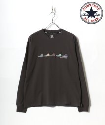 MARUKAWA(マルカワ)/【CONVERSE】コンバース 5足シューズ 長袖 Tシャツ ロンT/チャコール