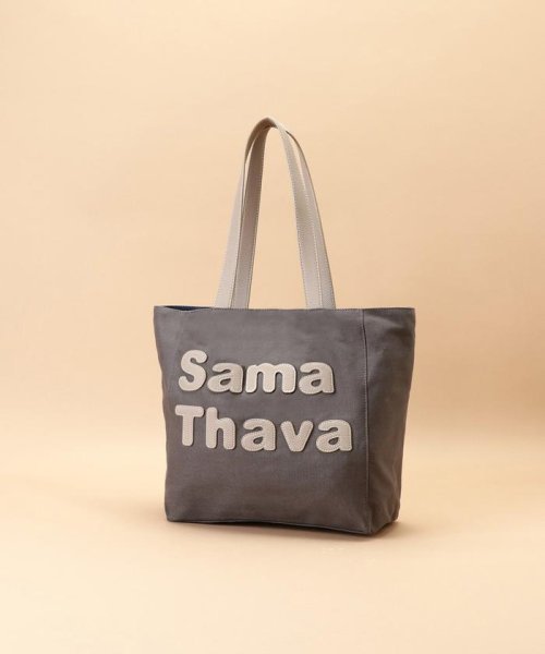 Samantha Thavasa(サマンサタバサ)/サマンサタバサパッチワークトート/ダークグレー