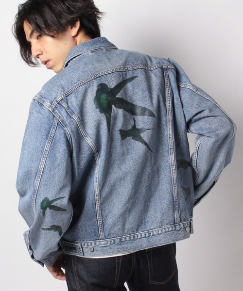 LEVI’S OUTLET(リーバイスアウトレット)/VINTAGE FIT TRUCKER SONGBIRD TRUCKER/インディゴブルー