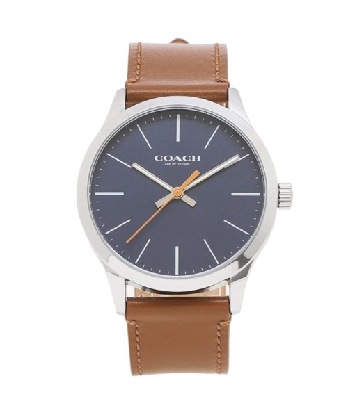 コーチ 時計 アウトレット バクスター 39mm クオーツ ブルー ブラウン Coach W15 コーチ Coach Magaseek コーチ 時計 アウトレット バクスター 39mm クオーツ ブルー ブラウン Coach W15 コーチ Coach Magaseek