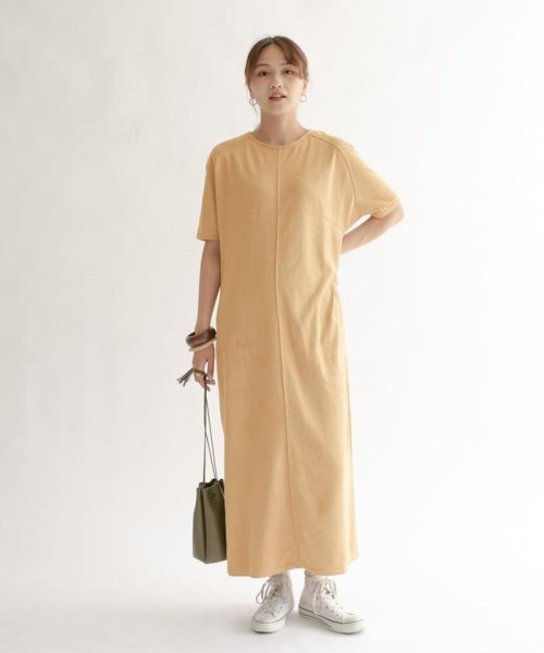 セール スエードロングワンピース ケービーエフ Kbf Magaseek