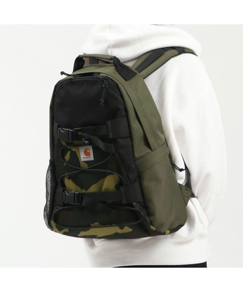 Carhartt WIP(カーハートダブルアイピー)/【日本正規品】カーハート リュック Carhartt WIP キックフリップ バックパック KICKFLIP BACKPACK B4 I006288/モスグリーン系4