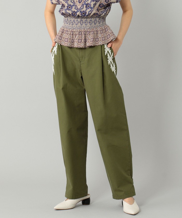 パンツ Grace グリーン系｜パンツ｜GRACE CONTINENTAL(グレースコンチネンタル