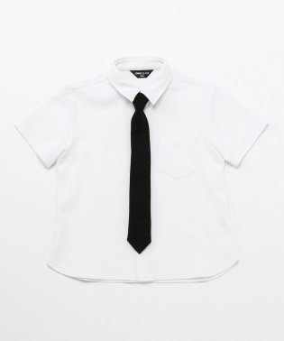 COMME CA ISM KIDS/ネクタイ付き　半袖シャツ(100－130cm)/504239134