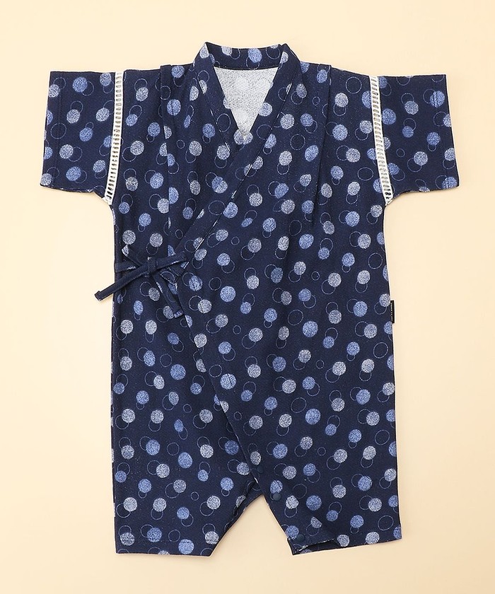 セール】甚平オール(50-70サイズ)(504239303) コムサイズム(キッズ)(COMME CA ISM KIDS) MAGASEEK 甚平2点 50〜70cm