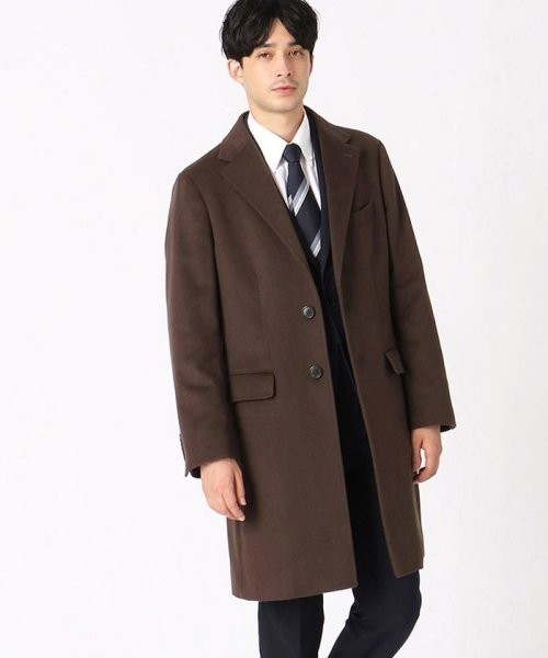 セール ウールアンゴラ混 チェスターコート コムサイズム メンズ Comme Ca Ism Mens Magaseek