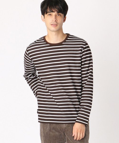 セール セットアイテム ボーダーワッフルカットソー 無地tシャツ コムサイズム メンズ Comme Ca Ism Mens Magaseek