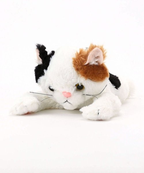 MONO COMME CA(モノコムサ)/抱きぬいぐるみ　猫/ホワイト