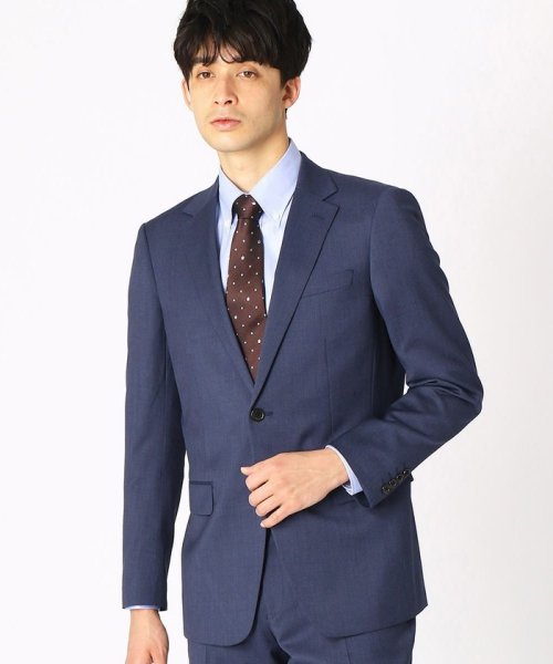 セール コムサイズム メンズ Comme Ca Ism Mens ｔｖ媒体着用商品 ｚｉｇｎｏｎｅ デニムライク スーツ Magaseek
