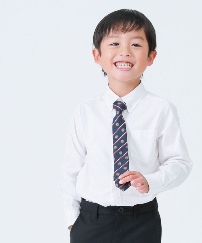 ロイヤルクレスト柄 ネクタイ コムサイズム キッズ Comme Ca Ism Kids Magaseek