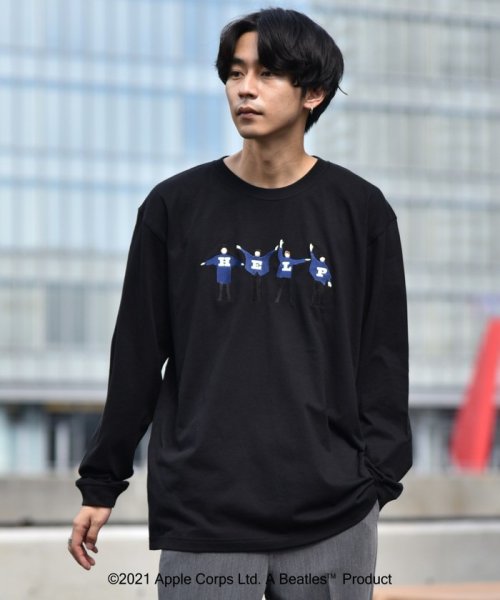 セール Web限定 Ships The Beatles コラボレーション Tシャツ ロンt 21fw シップス メン Ships Men Magaseek