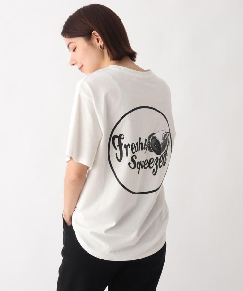 セール Exclusive Freshly Squeezed Music バッグロゴtシャツ 一部店舗限定 Unisex オペークドットクリップ Opaque Clip Magaseek